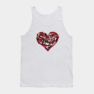 Squiggly Heart Tank Top